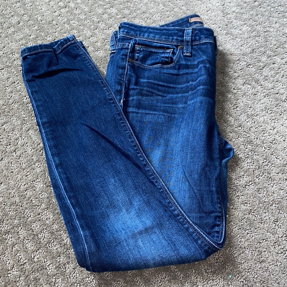 Joe’s skinny blue jeans